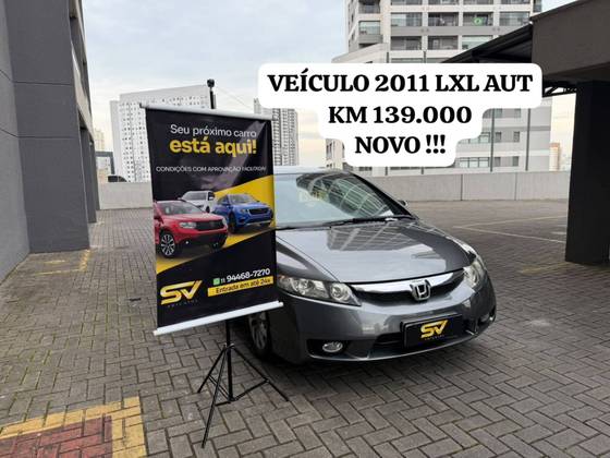 HONDA CIVIC 1.8 LXL 16V FLEX 4P AUTOMÁTICO HONDA CIVIC 1.8 LXL 16V FLEX 4P AUTOMÁTICO